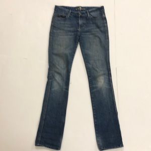 7 For All Mankind 26 (30 inch waist?) Jean Blue denim 5 pocket Excellent conditi